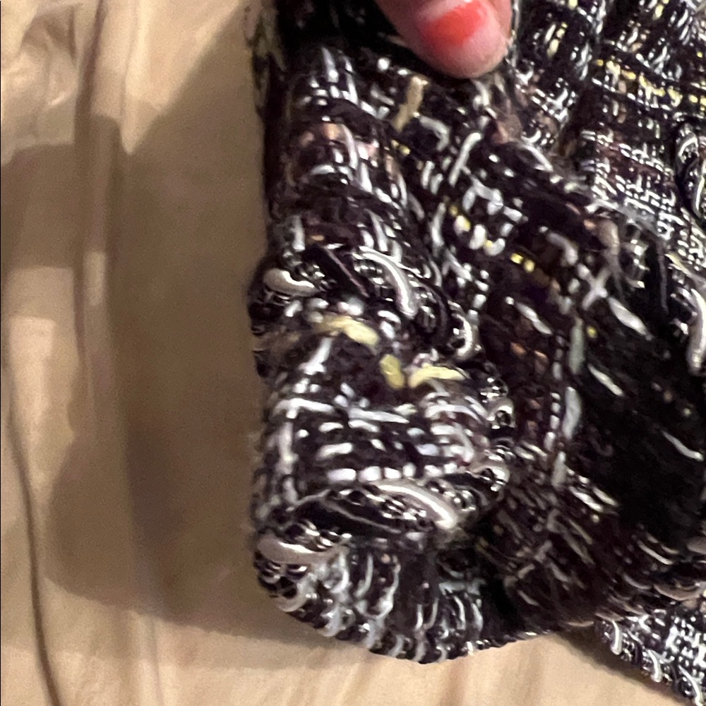 Grace Elements Tweed Suit Blazer Jacket Size 14 - image 4